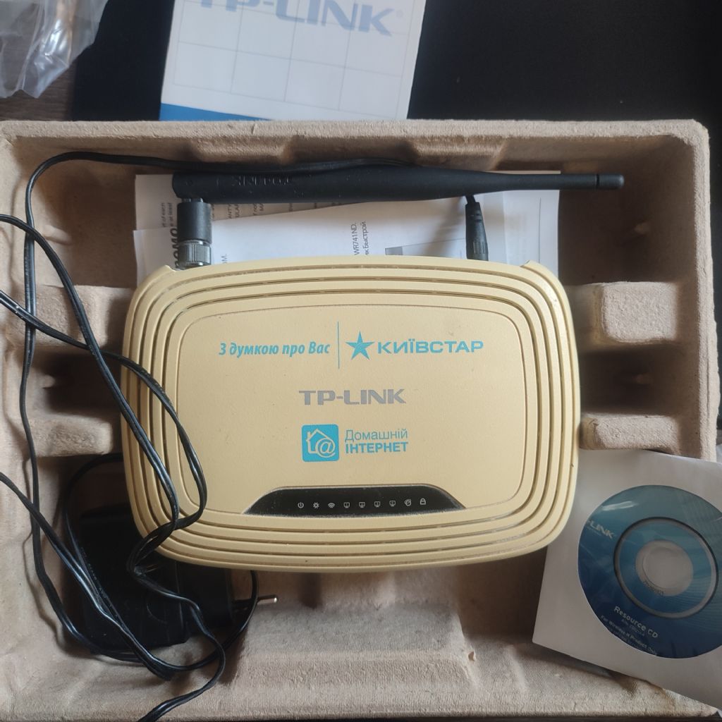 tp-link tl-wr741ТВ wi fi роутер маршрутизатор - фото фото фото 2