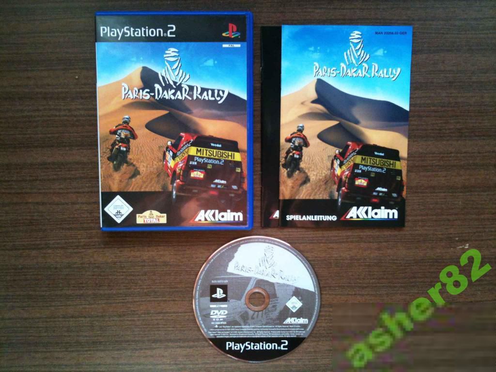 Игра на PS2 "Paris-Dakar Rally"       (PAL) - фото фото фото 0