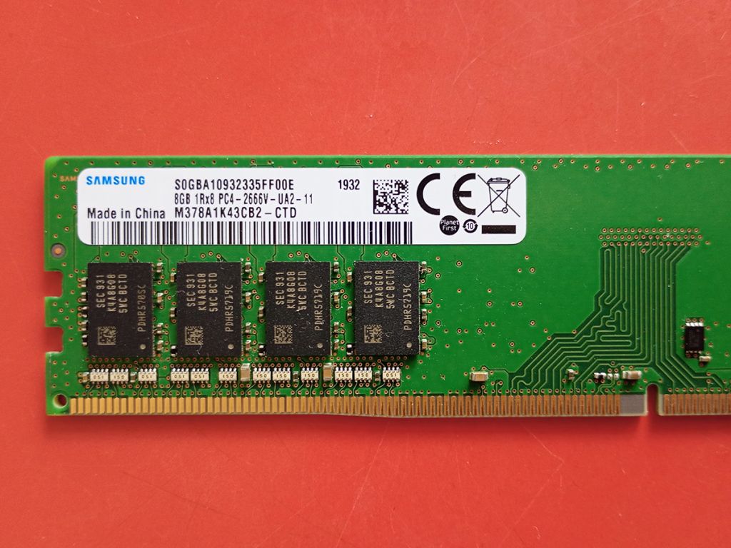 Kingston 8Gb та Samsung 8Gb DDR4 2666 MHz - фото фото фото 1