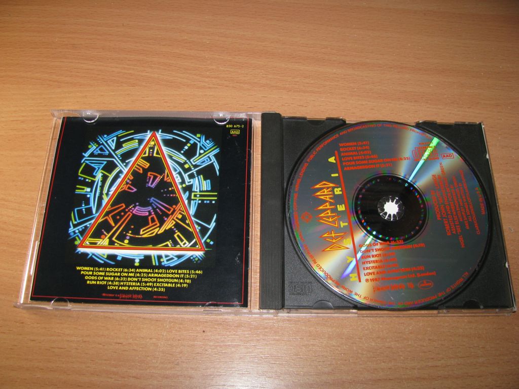 DEF LEPPARD - Hysteria     (1987 Mercury PDO USA) - фото фото фото 1