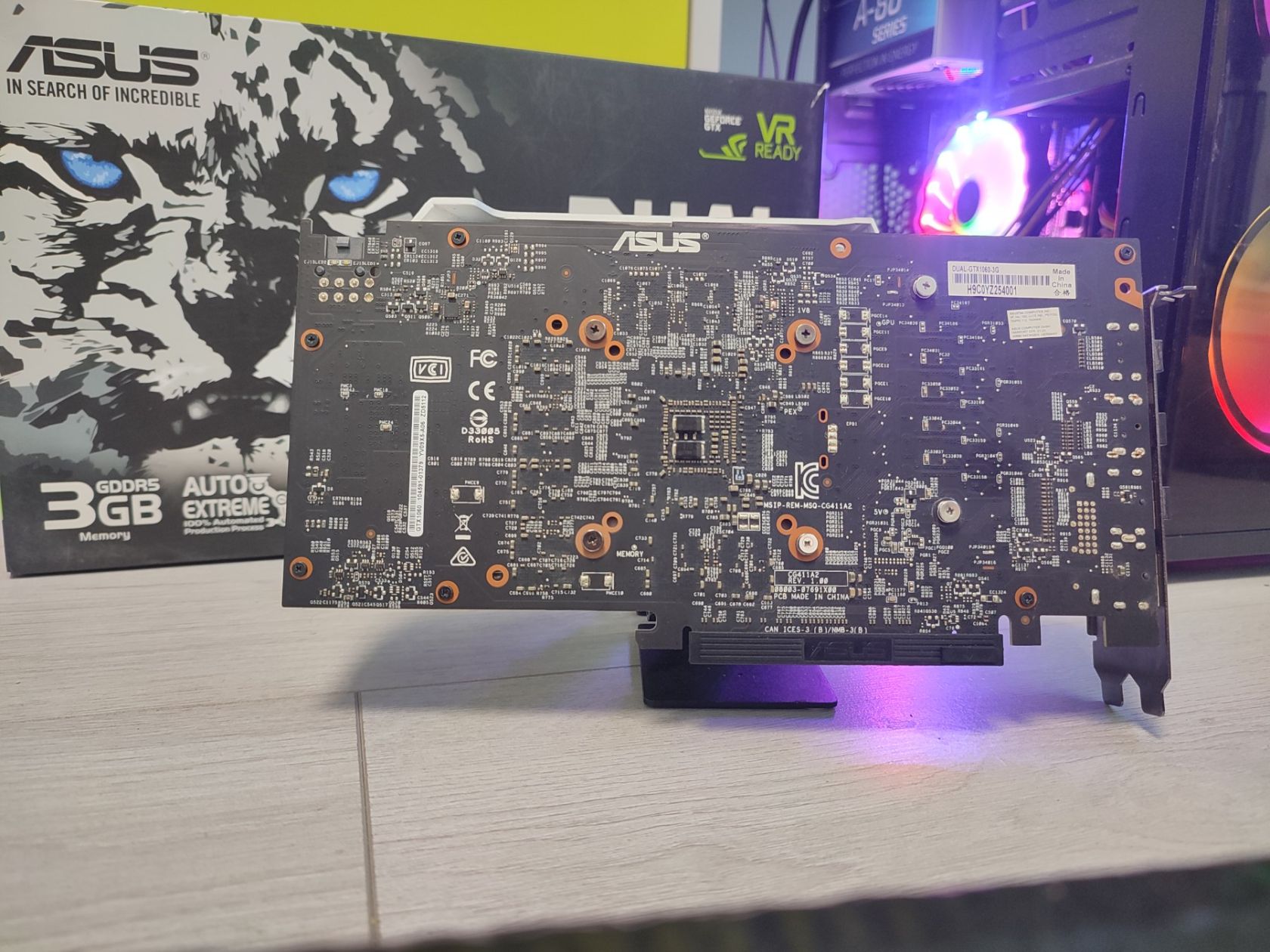 ASUS GeForce GTX 1060 3GB — игровая видеокарта - фото фото фото 3