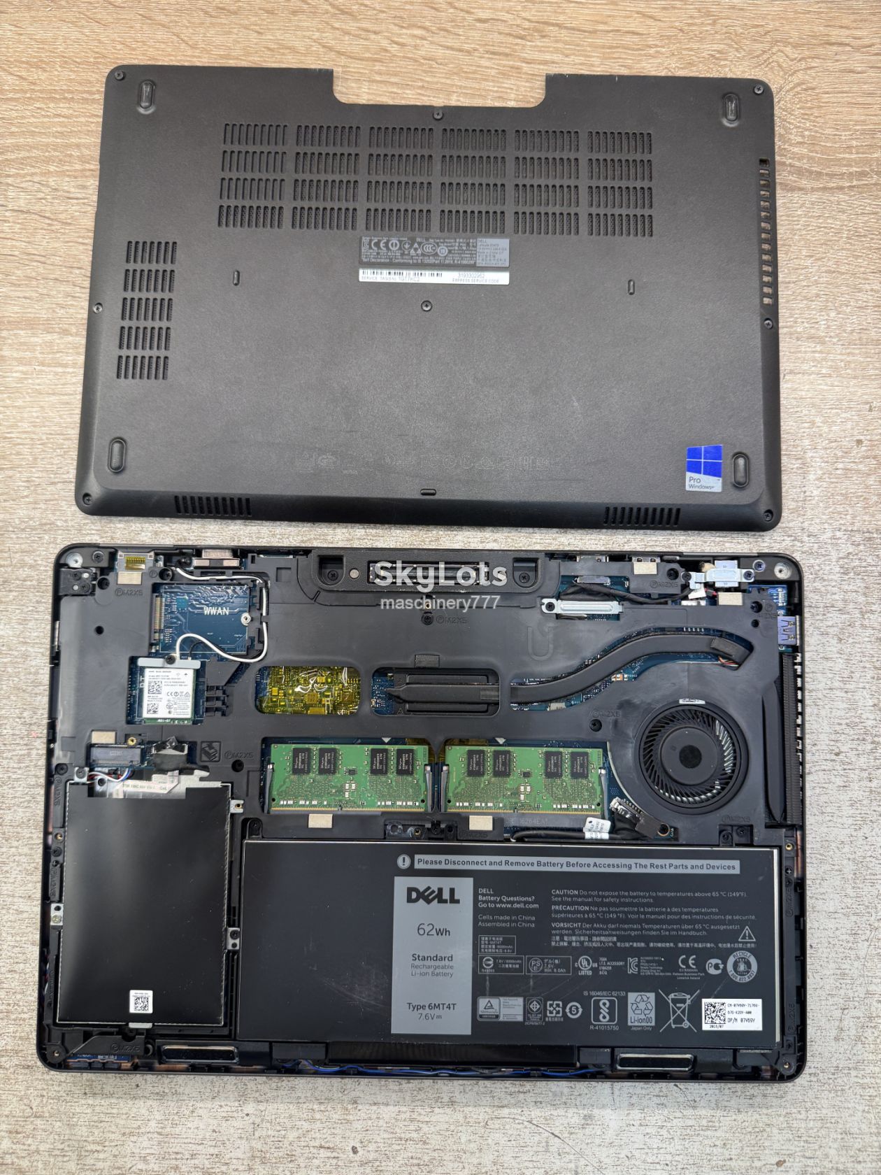 ноутбук dell e5470-intel core i5-6gen-8gb ram ddr4-№ss340 - фото фото фото 8