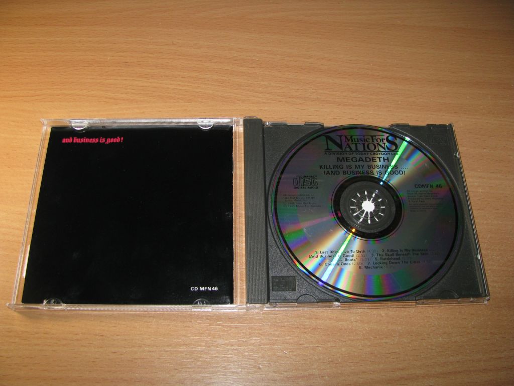 MEGADETH - Killing Is My Business    (1985 Music For Nations 1st press) - фото фото фото 1