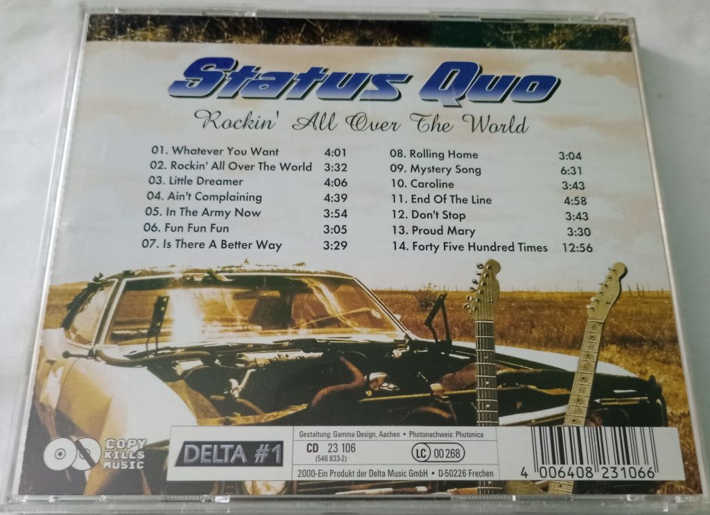 STATUS QUO Rockin' All Over The World CD Germany - фото фото фото 2