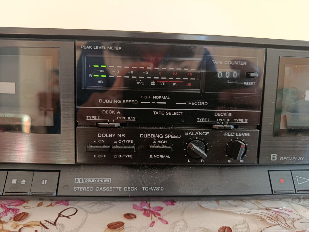 Касетна дека SONY TC-W310 - фото фото фото 3