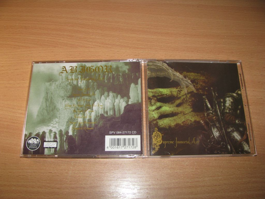 ABIGOR - Supreme Immortal Art  (1998 Napalm 1st press,Austria) - фото фото фото 0