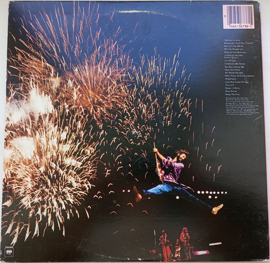 KENNY LOGGINS Alive 2LP - фото фото фото 2