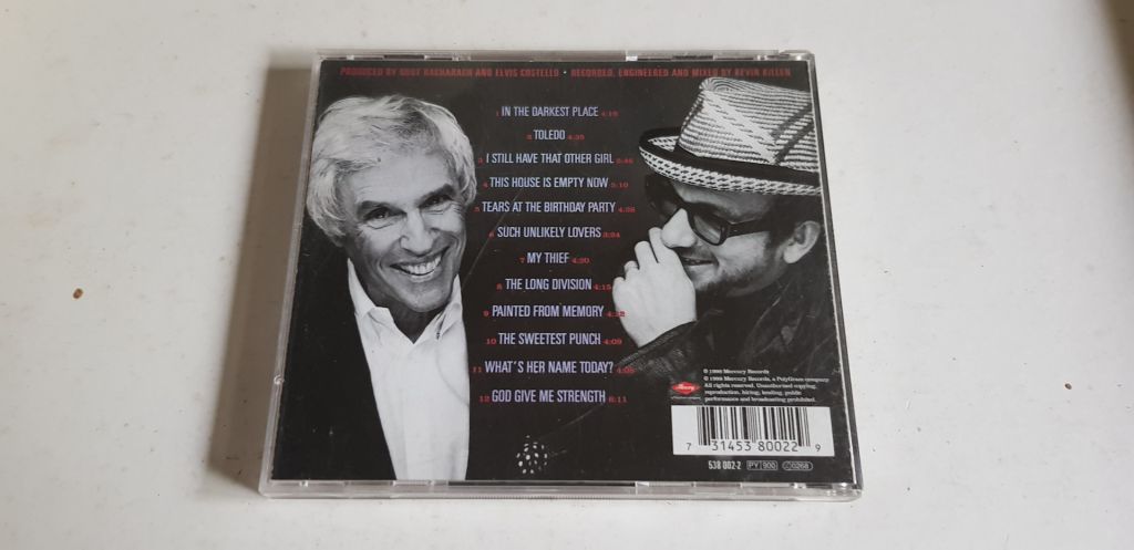Elvis Costello With Burt Bacharach Painted From Memory CD фірмовий - фото фото фото 1