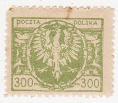 Польша 1923 г №  142 * - фото фото фото 0