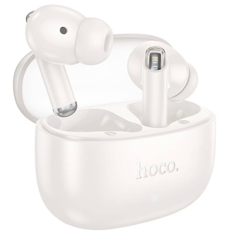 Навушники Bluetooth бездротові Hoco EQ12 вакуумні з мікрофоном White - фото фото фото 0