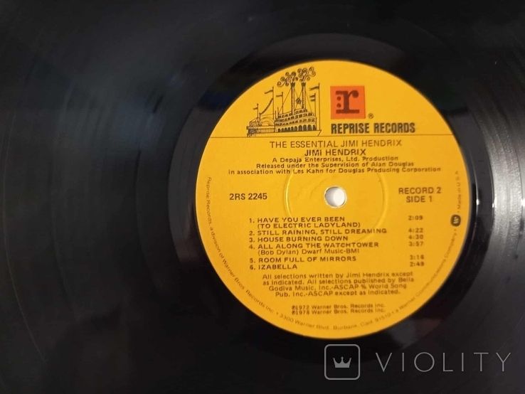 Пластинки 2 шт.The Essential Jimi Hendrix Vinyl Америка - фото фото фото 3