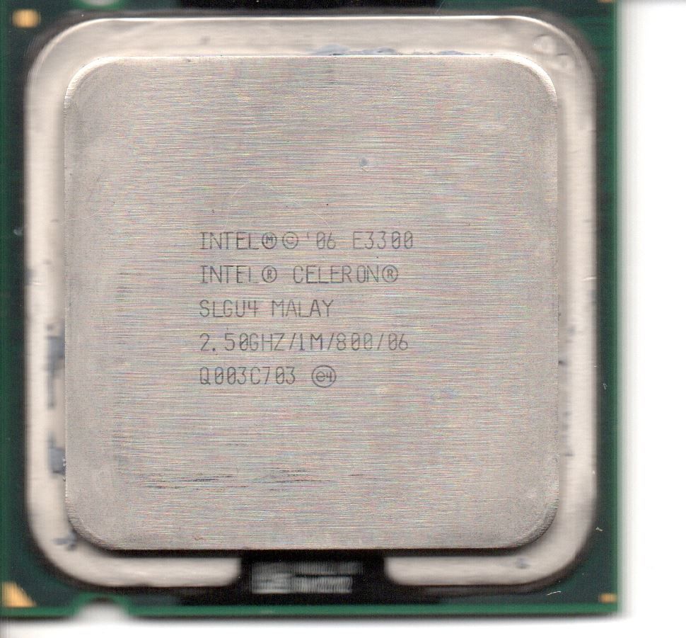 Процесор Intel Celeron E3300 2x2.5 GHz LGA775 - фото фото фото 0