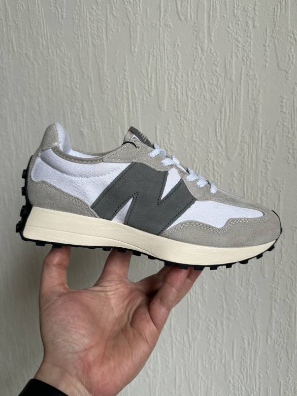 New Balance 327 Grey White - фото фото фото 0