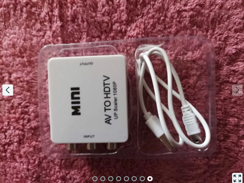 Конвертер AV на HDMI, RCA HDMI с дополнительным питанием USB - фото фото фото 5
