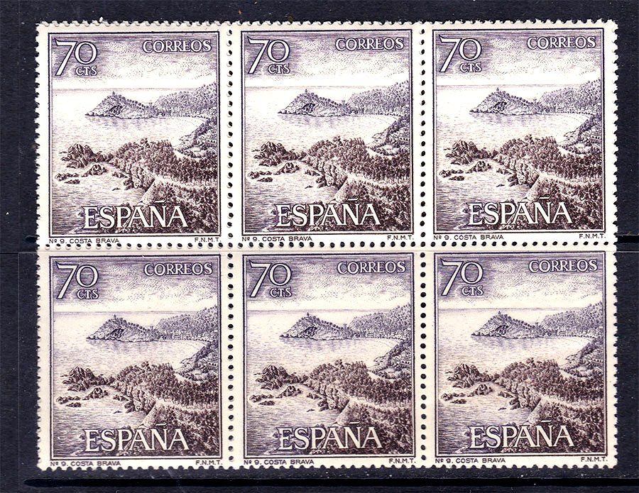 EU  Испания   MNH  - шестиблок - фото фото фото 0