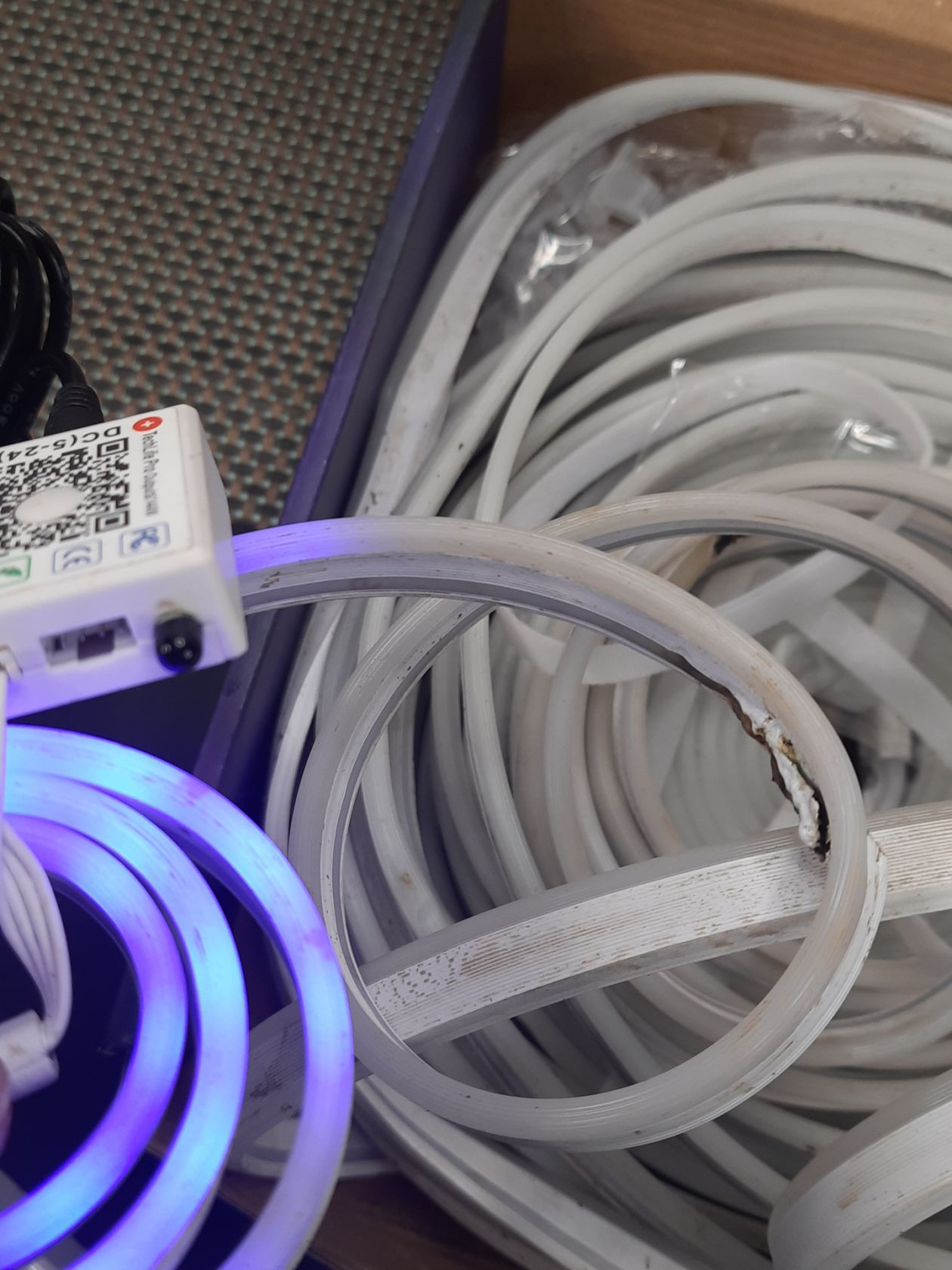 03    LED неон неонова стрічка довжиною 20 м - фото фото фото 2