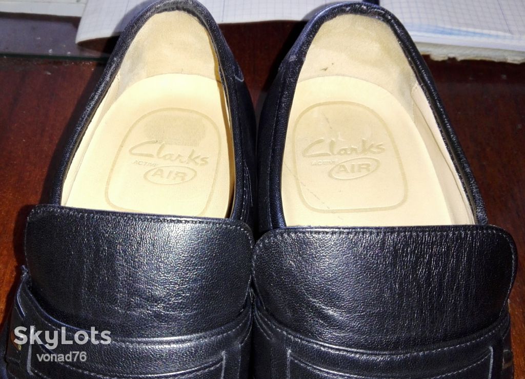 Туфли-мокасины Clarks 8,5, 43р., 28,5см. - фото фото фото 7