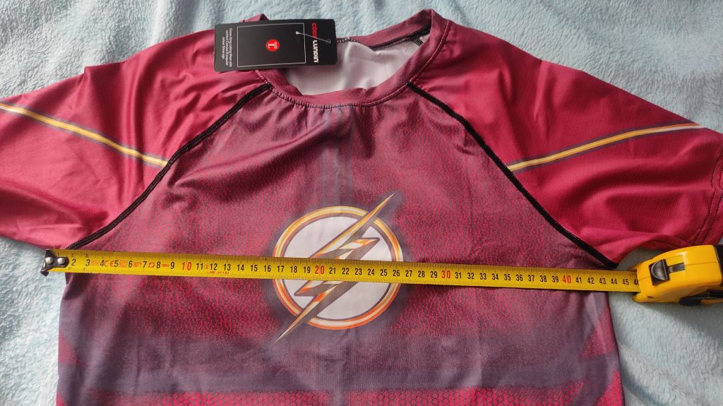 Костюм Флеша Flash на літо футболка шорти - фото фото фото 8