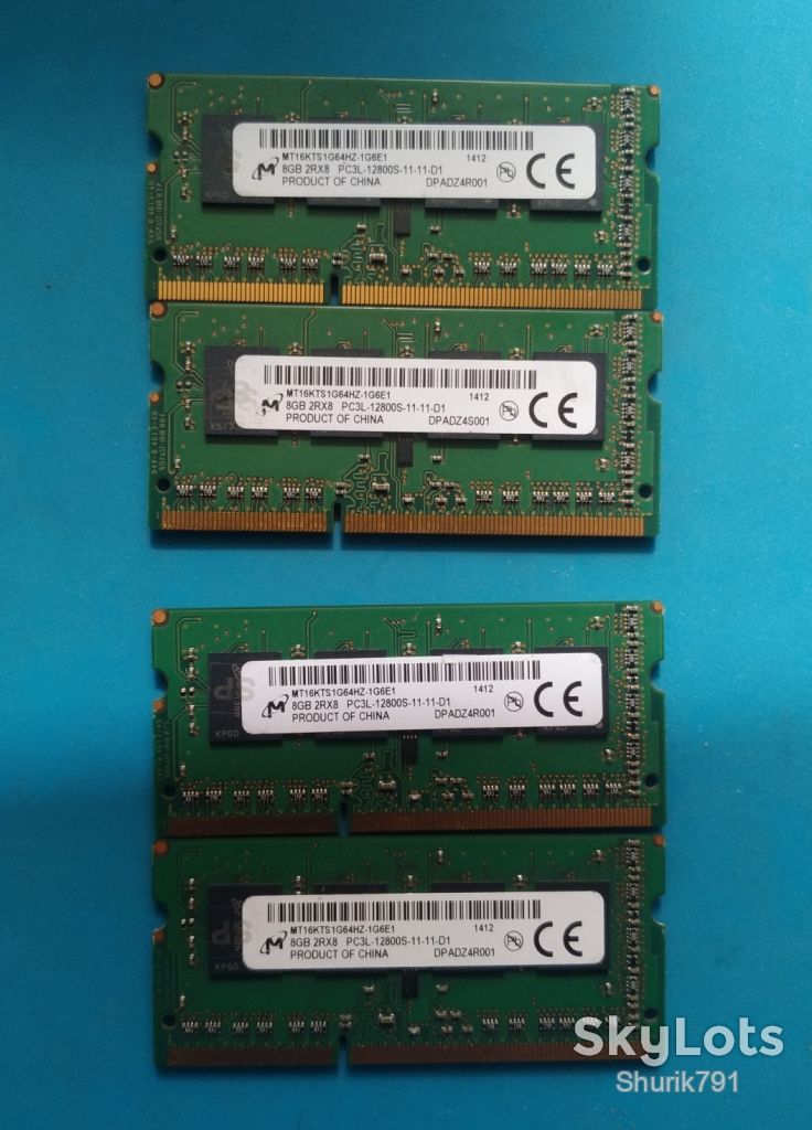 Память для ноутбука sodimm 8Gb DDR3L-1600 - фото фото фото 1