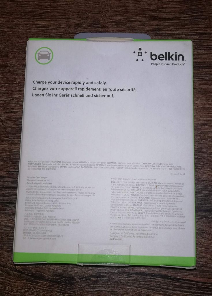 Зарядний пристрій Belkin USB Charger в Авто - фото фото фото 6