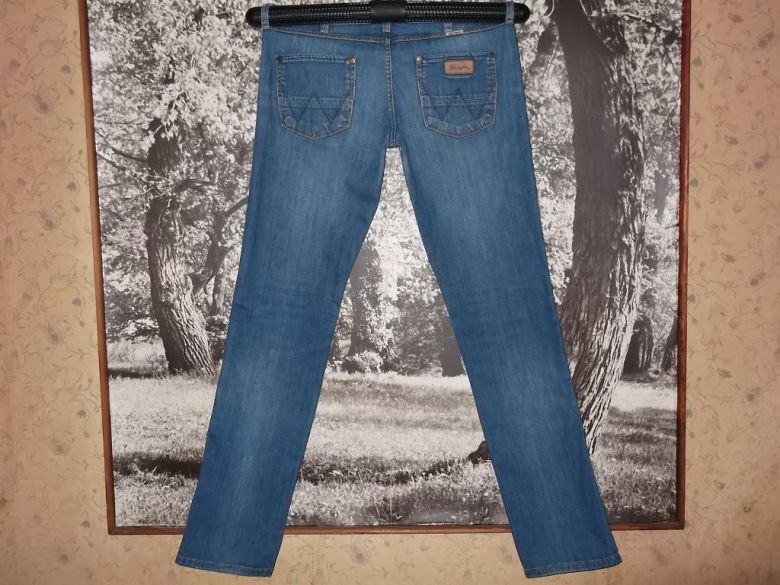 ДЖИНСЫ WRANGLER.W29 L32 пояс-80см.ОРИГИНАЛ-ПОЛЬША. - фото фото фото 5
