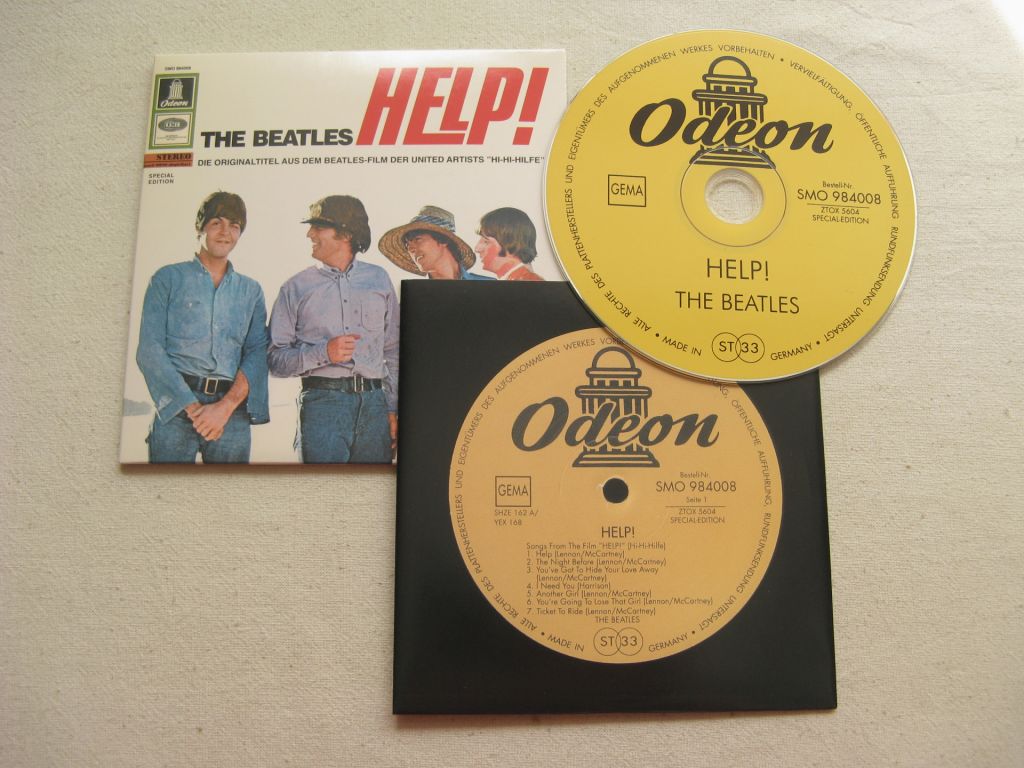 CDLP Beatles. Songs from the Film "Help!".3.1965. - фото фото фото 4