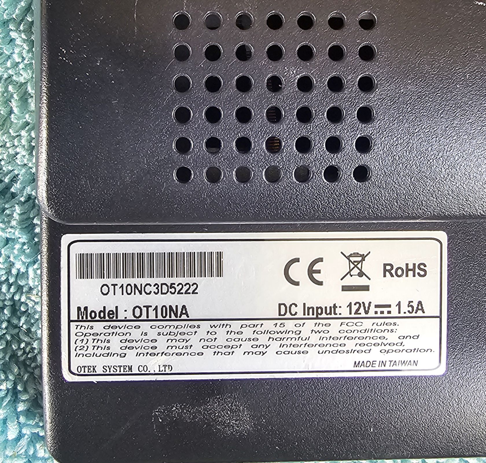 POS-монітор OTEK OT10NA 10.4" VGA      (б/в) - фото фото фото 5