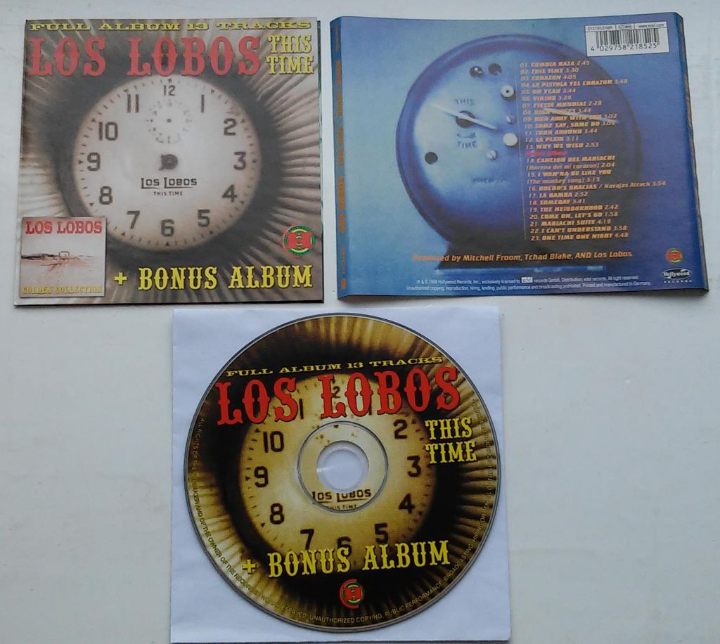 Los Lobos ‎– This Time + Bonus Album - фото фото фото 0