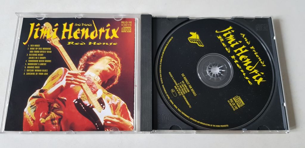 Jimi Hendrix Red House CD фірмовий - фото фото фото 2