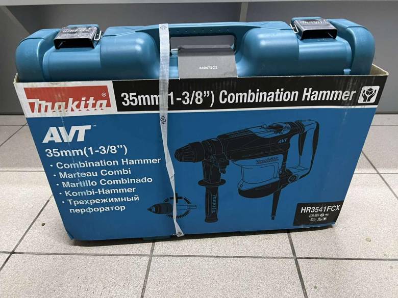 Перфоратор Makita HR3541FCX, 850 Вт НОВЫЙ!!! - фото фото фото 1