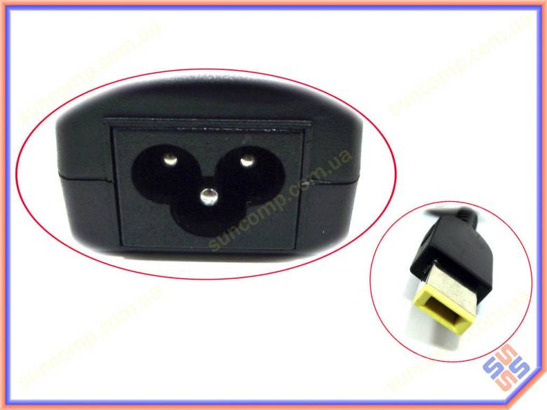 Зарядное устройство для Lenovo 20V 2.25A 45W (USB+pin). - фото фото фото 1