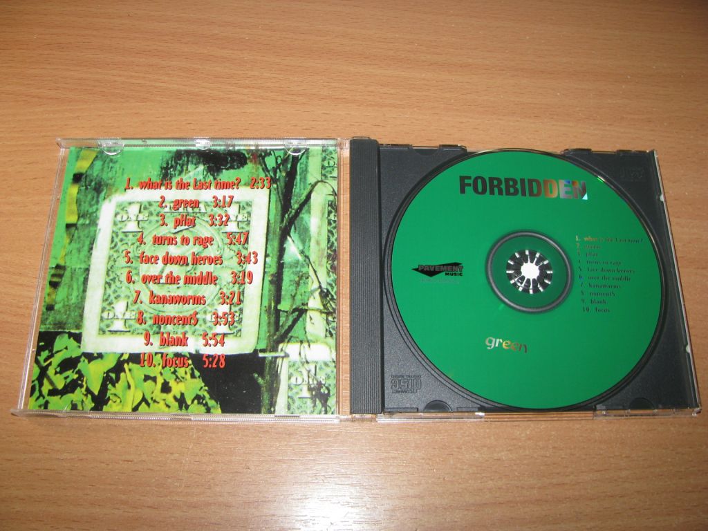 FORBIDDEN - Green  (1997 Pavement 1st press,USA) - фото фото фото 1