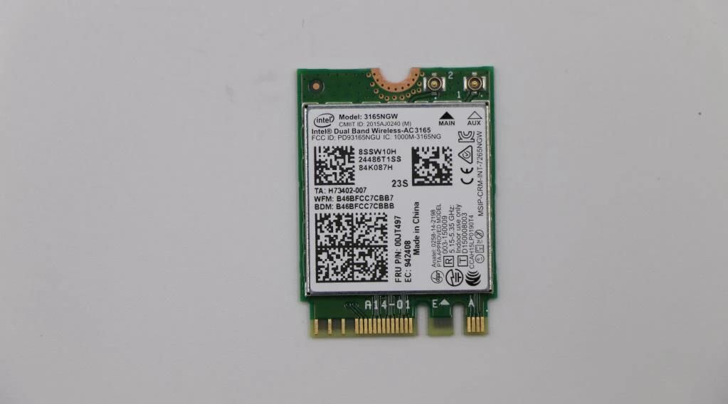 Wi-Fi модуль Intel 3165NGW, Lenovo IdeaPad 530S-14IKB, 8SSW10H - фото фото фото 0