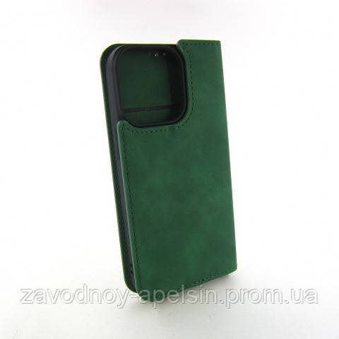 Чехол книжка iPhone 13 Pro Premium Case (зеленый) - фото фото фото 1