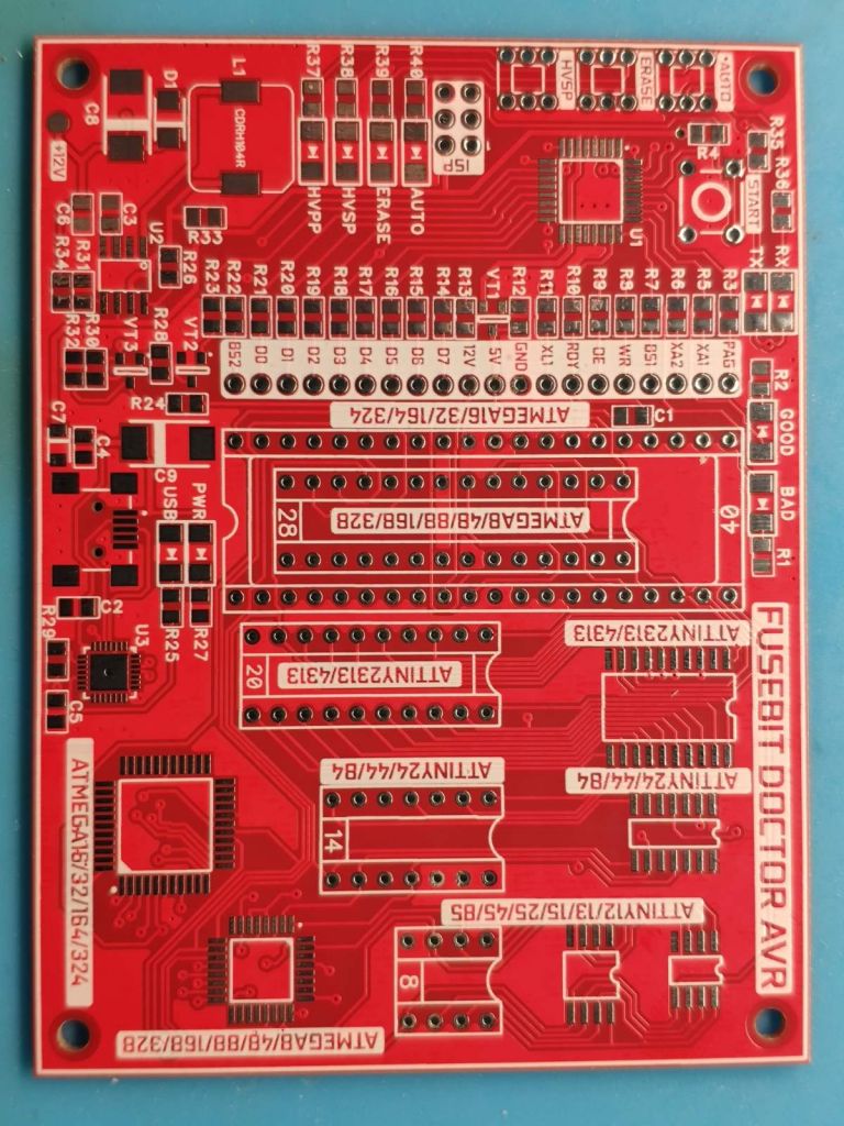Fusebit Atmega Doctor, Плата Фьюздоктор AVR - фото фото фото 4
