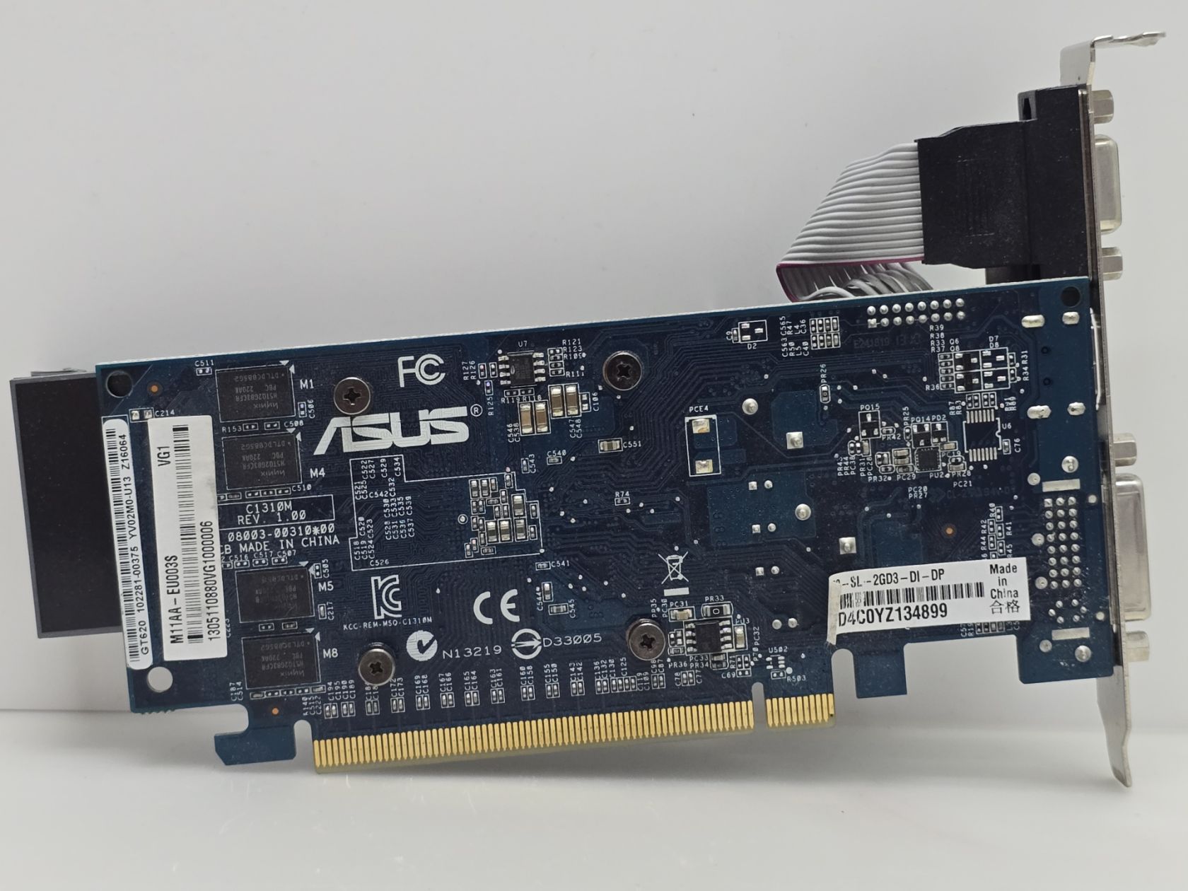 Відеокарта ASUS GeForce GT 620 2GB  (2Gb,GDDR3,64 Bit,HDMI,PCI-Ex,Б/у) - фото фото фото 2