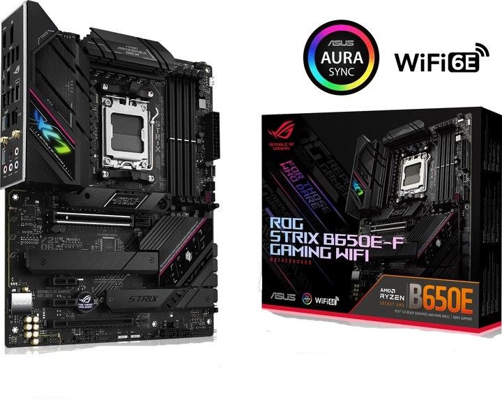 Мать AM5, ASUS ROG STRIX B650E-F GAMING WIFI . Amd B650 - фото фото фото 0