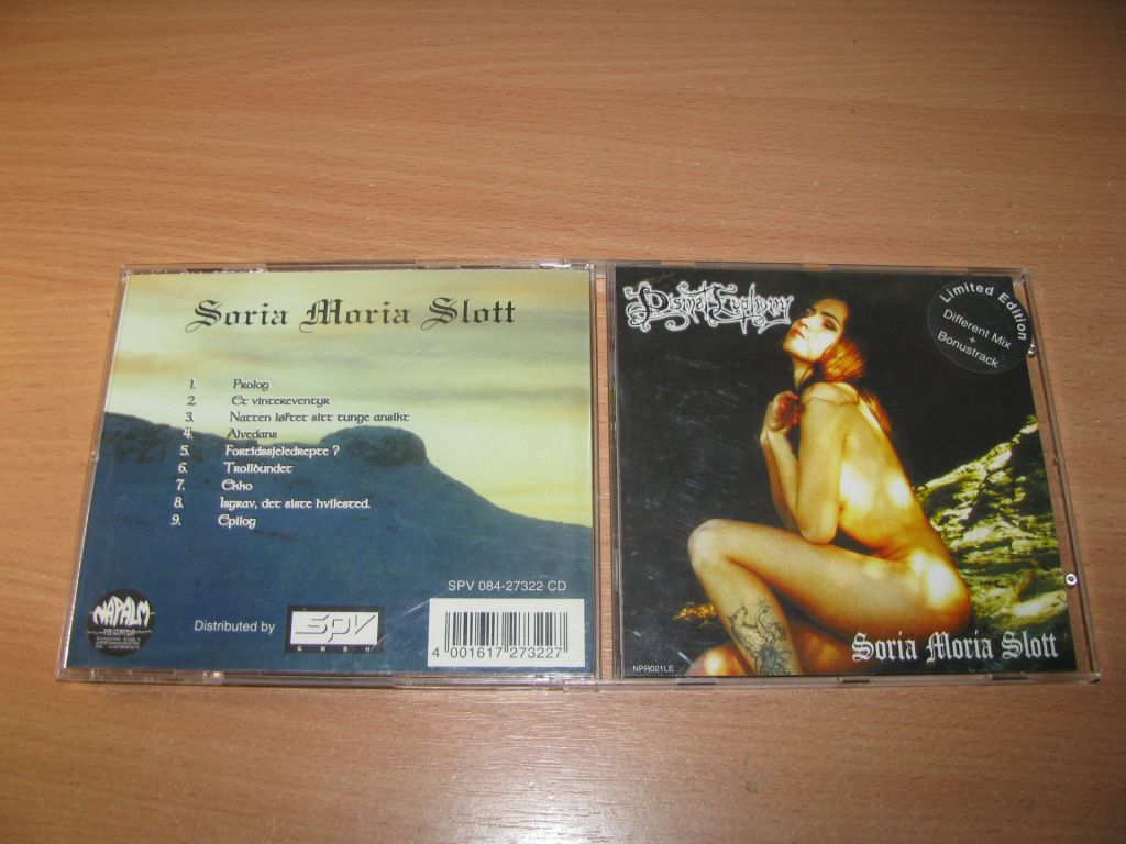 DISMAL EUPHONY - Soria Moria Slott   (1996 Napalm LIMITED 1st press) - фото фото фото 0