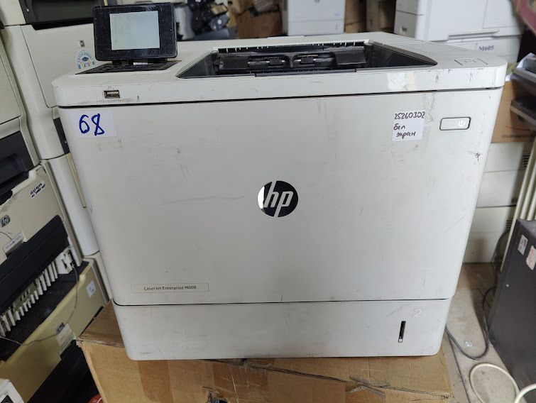 Лазерный принтер HP LaserJet Enterprise M608 с картриджем № 25260302 - фото фото фото 0