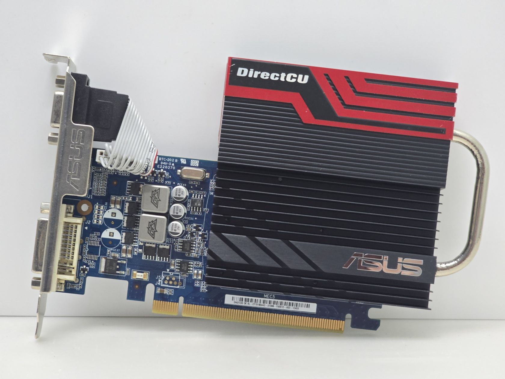 Відеокарта ASUS GeForce GT 430 1GB  (GDDR3,128 Bit,HDMI,PCI-Ex,Б/у) - фото фото фото 0