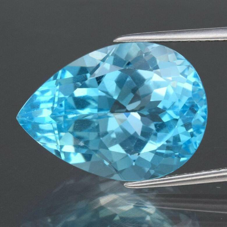 Натуральный топаз 15.34ct 18x13mm - фото фото фото 0