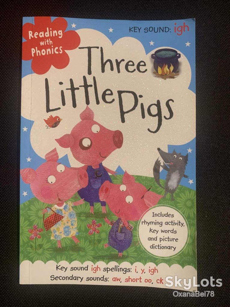 Nick Page Three Little Pigs   (Reading with Phonics) - фото фото фото 0