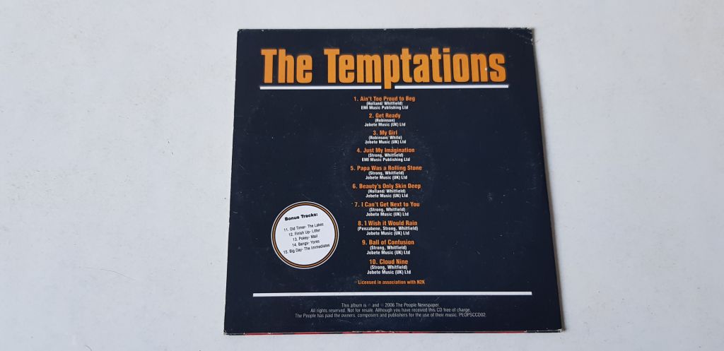 The Temptations CD фірмовий - фото фото фото 1