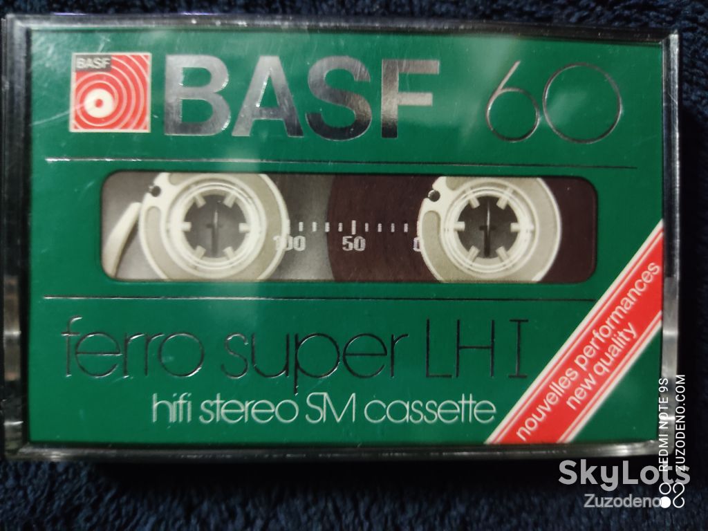 S/F Аудио кассета BASF  Ferro Super LH 60 - фото фото фото 0