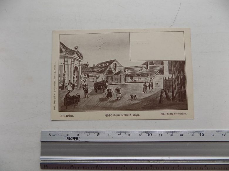 Открытка Макс Нойбауэр, Вена 1848 - фото фото фото 0