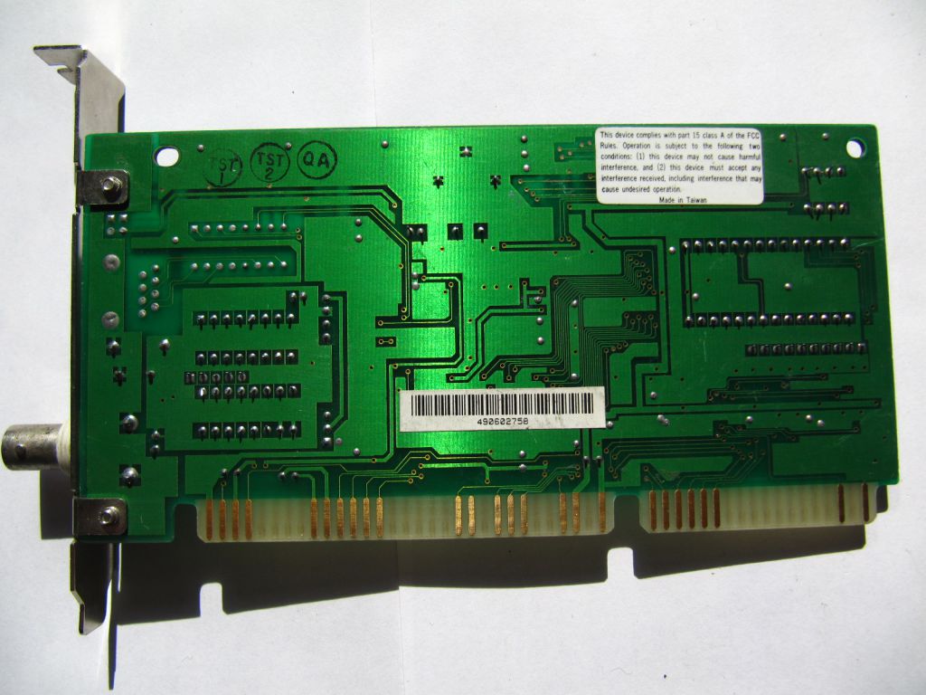 Addtron AE-200JL, Ethernet LAN Card, ISA, NE2000, 1994 - фото фото фото 1