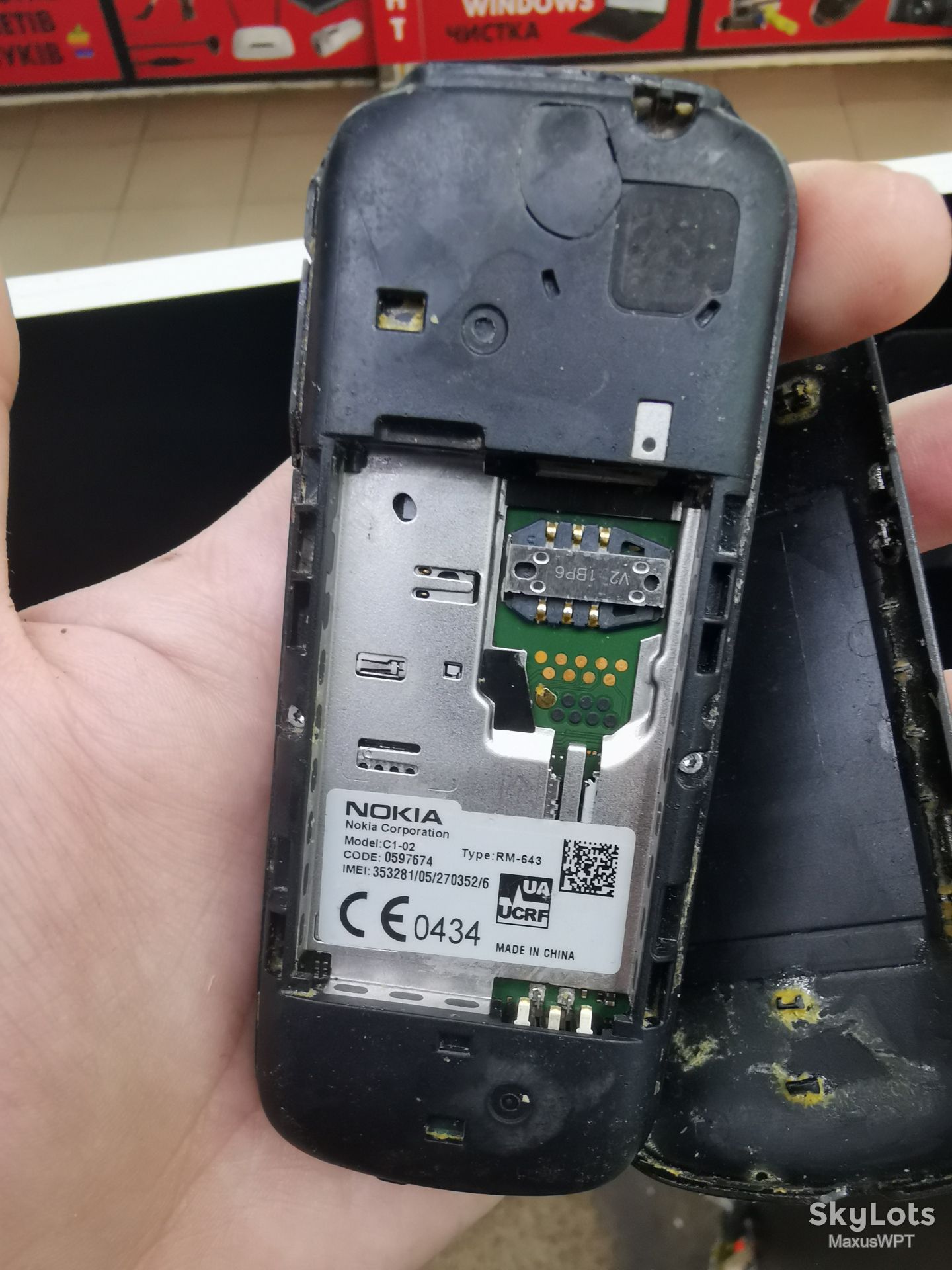 #802 Sklad Nokia C1 C 1-02 black - фото фото фото 4