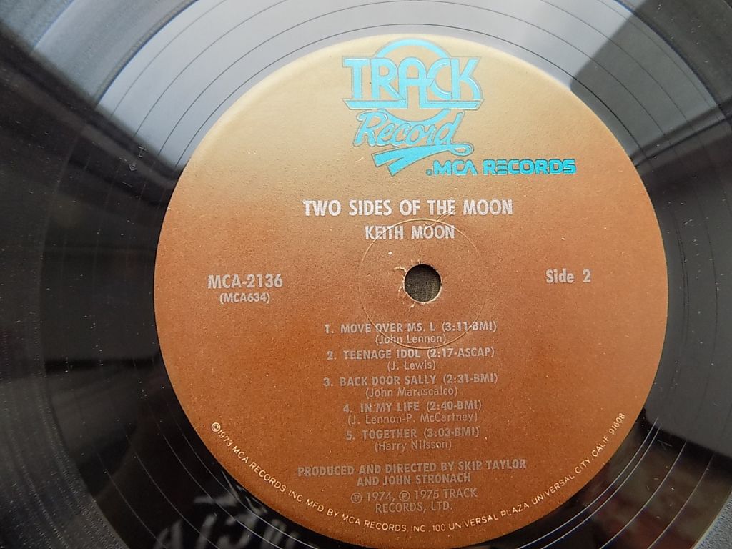 Виниловая пластинка Keith Moon - Two Sides of The Moon П-во США - фото фото фото 6