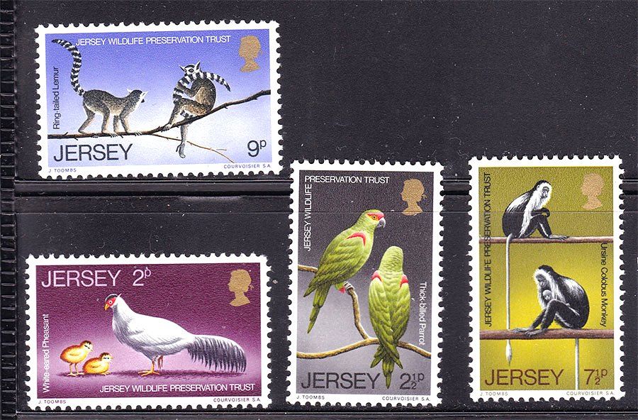 NM Фауна  Джерси 1971 г MNH - - фото фото фото 0