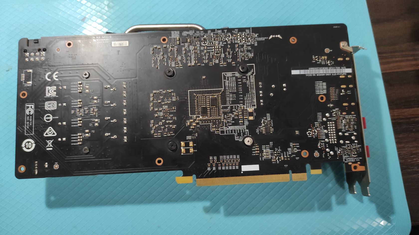 MSI GTX 1060 Armor OCV1 3GB GDDR5 не робоча - фото фото фото 1